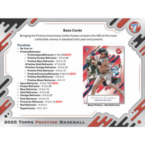 2025 Topps Pristine Baseball Hobby Box image 2