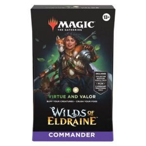 Magic: The Gathering - Wilds of Eldraine - Virtue and Valor - Commander Deck image 1