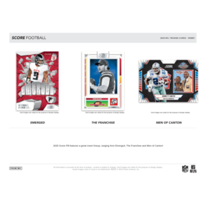2025 Panini Score Football Hobby Box image 3