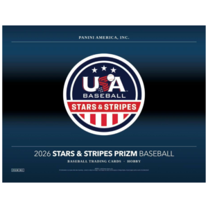 2026 Panini USA Stars & Stripes Prizm Baseball Hobby 12 Box Case image 1