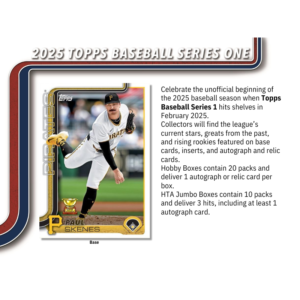 2025 Topps Series 1 Baseball Hobby 12 Box Case image 1