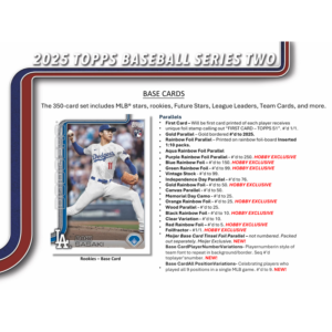 2025 Topps Series 2 Baseball Hobby 12 Box Case image 2