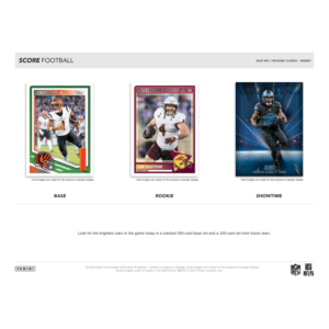 2025 Panini Score Football Hobby 12 Box Case image 2