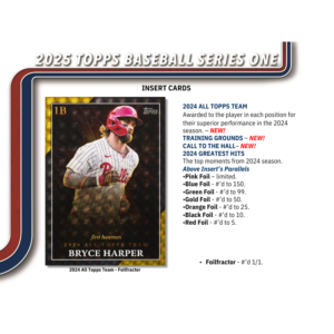 2025 Topps Series 1 Baseball Hobby 12 Box Case image 3